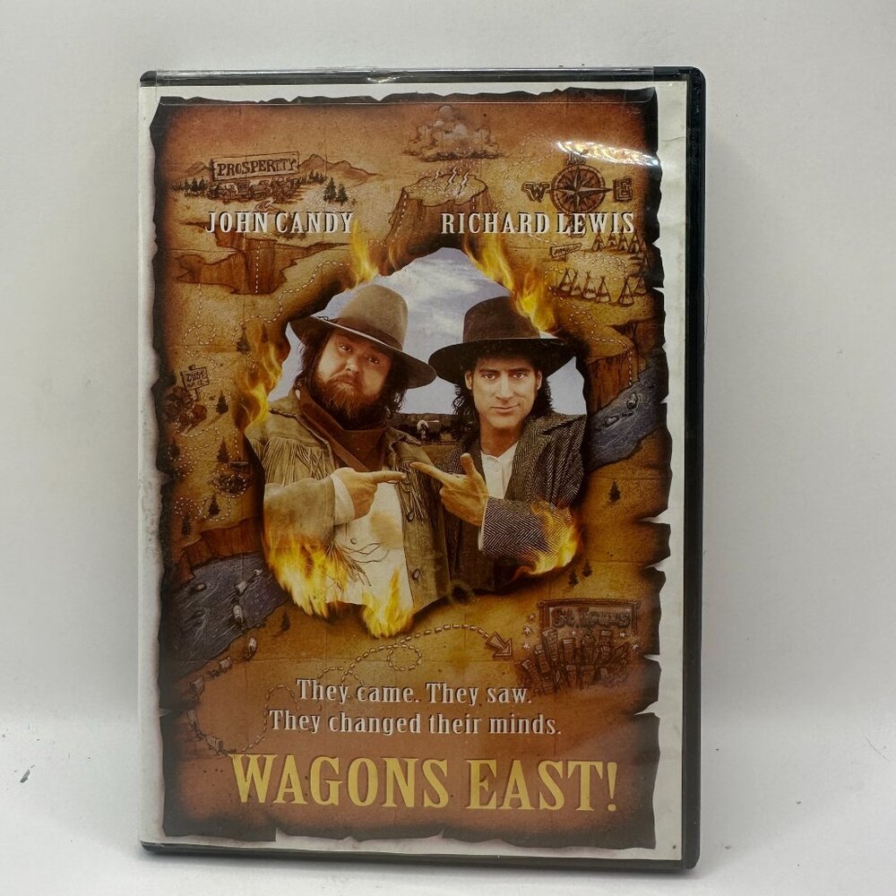 Wagons East! DVD John Candy Western Comedy Full Screen Special Features Rated PG